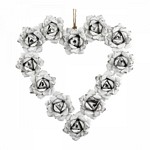 WIANEK METALOWY Heart Romance Mathilde M