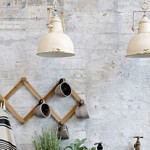 PROWANSALSKA LAMPA INDUSTRIALNA FACTORY KREMOWA B