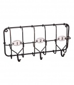 OZDOBNY WIESZAK ŚCIENNY Z NUMERAMI Vintage Old Antic Line