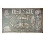 TABLICA DLA KWIACIARNI Fleuriste Antic Line