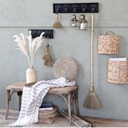 Ława z Rattanowym Siedziskiem Chic Antique