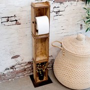 Stojak Na Papier Toaletowy Ze Starych Form Do Cegieł Chic Antique A