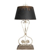 LAMPA STOŁOWA Country Style Brown 2 Clayre & Eef