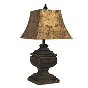 LAMPA STOŁOWA Country Style Brown 4 Clayre & Eef