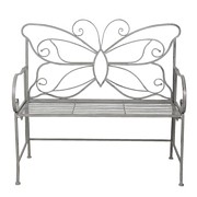 METALOWA ŁAWKA Garden Vintage 2 Clayre & Eef