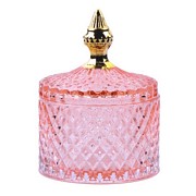 POJEMNIK SZKLANY Pink Bohemia 2 Clayre & Eef