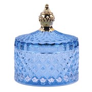 POJEMNIK SZKLANY Blue Bohemia 3 Clayre & Eef