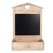 TABLICA Z PÓŁKĄ Country Style Heart Clayre & Eef