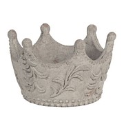 OZDOBNA KORONA Baroque Grey Clayre & Eef