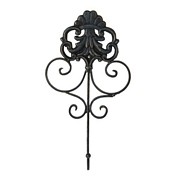 WIESZAK ŚCIENNY Baroque Black 2 Clayre & Eef
