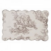 PODKŁADKA TOILE DE JOUY Blanc MariClo'