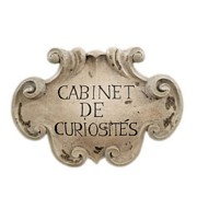 DEKOR CABINET DE CURIOSITES Blanc MariClo'
