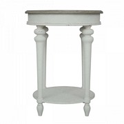 OKRĄGŁY STOLIK ARTEMISIA Blanc MariClo'