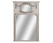 LUSTRO Z ORNAMENTEM Grigio 2 Belldeco