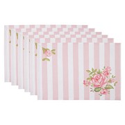 PODKŁADKI BAWEŁNIANE Romantic Pink 6 szt. Clayre & Eef