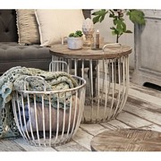 STOLIKI KAWOWE KOSZE Chic Antique 2SZT.A