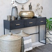 Metalowa Konsola Chic Antique z Szufladami