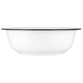 PROWANSALSKA MISKA EMALIOWANA Z CZARNĄ OBWÓDKĄ Ib Laursen