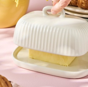 PROWANSALSKA MASELNICZKA CERAMICZNA Mynte Butter Cream Ib Laursen
