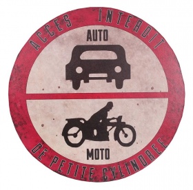 TABLICA OZDOBNA Industrial Auto-Moto Antic Line