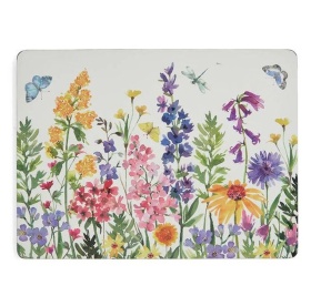 PODKŁADKI STOŁOWE DUŻE Vintage Kwiaty Polne 4 szt.Pimpernel