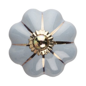 PROWANSALSKI UCHWYT DO MEBLI Brocante Grey Gold Clayre & Eef