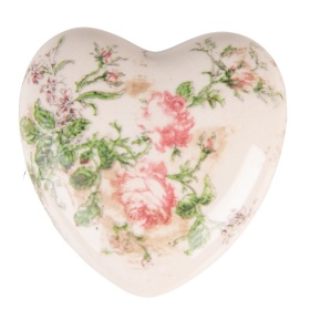 DEKORACJA SERCE OZDOBNE Romantic Heart 2 Clayre & Eef