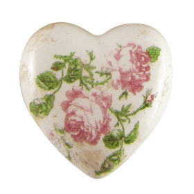 DEKORACJA SERCE OZDOBNE Romantic Heart 1 Clayre & Eef