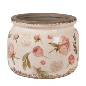 PROWANSALSKA OSŁONKA NA DONICZKĘ Style Flowers Pink Clayre & Eef