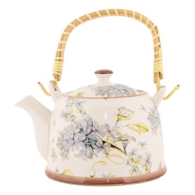 DZBANEK CERAMICZNY DO HERBATY Flowers Retro Vintage Clayre & Eef