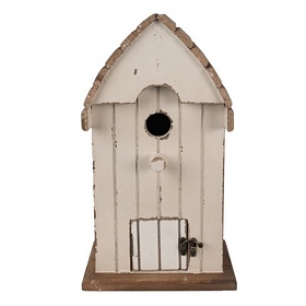 DEKORACJA DOMEK DLA PTAKÓW Birdhouse Clayre & Eef