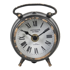 ZEGAR STOŁOWY Vintage Industrial Brown Clayre & Eef