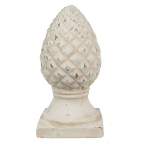 KARCZOCH OZDOBNY Brocante Beige 1 Clayre & Eef