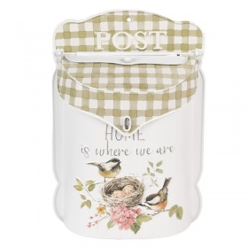 PROWANSALSKA SKRZYNKA NA LISTY Bird White Clayre & Eef