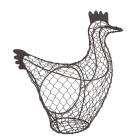 KOSZYK DRUCIANY NA JAJKA Chicken Country Style Clayre & Eef