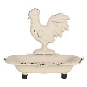PROWANSALSKA MYDELNICZKA METALOWA Rustic Styl Rooster Clayre & Eef