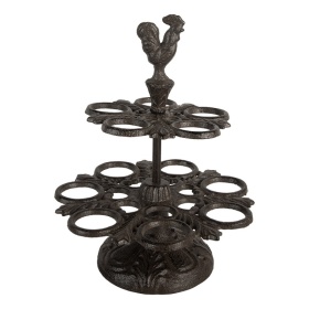 PROWANSALSKI STOJAK NA JAJKA Rooster Rustic Style XL Clayre & Eef