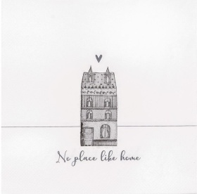 DEKORACYJNE SERWETKI PAPIEROWE Houses White Clayre & Eef