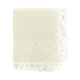 PROWANSALSKA NARZUTA Z KORONKĄ PIZZO COLLECTION NATURALE Blanc MariClo'