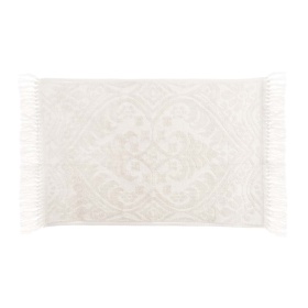 DYWAN ŻAKARDOWY Z FRĘDZLAMI BAGNO IN VILLA BIANCO L Blanc MariClo'