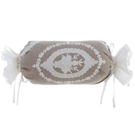 PODUSZKA WAŁEK BREZZA DI SANGALLO Rustic Styl B Blanc MariClo'