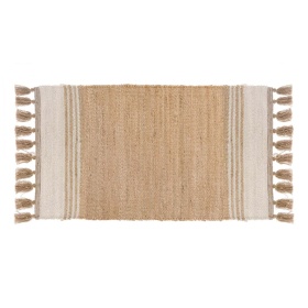 PROWANSALSKI DYWAN Z FRĘDZLAMI BOHO NATURALE XL Blanc MariClo' 