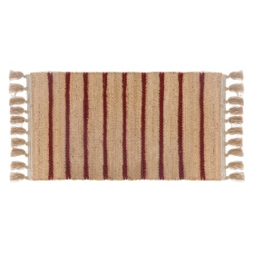 PROWANSALSKI DYWAN Z FRĘDZLAMI BOHO NATURALE RED B Blanc MariClo'