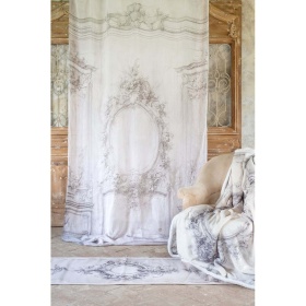 PROWANSALSKA ZASŁONA BAROQUE COLLECTION Blanc MariClo'