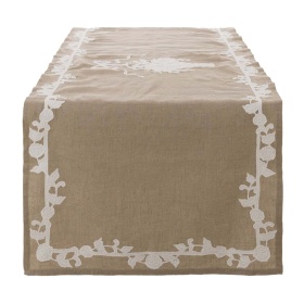 PROWANSALSKI BIEŻNIK SOFFIO COLLECTION W STYLU Brocante Blanc MariClo'
