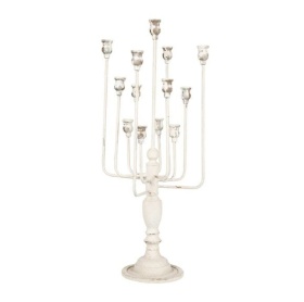 ŚWIECZNIK WIELORAMIENNY Garden Green Rustic Style Belldeco