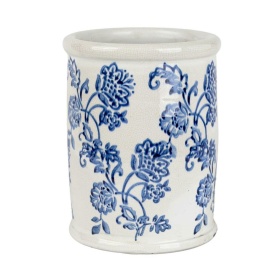 PROWANSALSKI WAZON Fiore Blue Prosty Kwiaty Belldeco