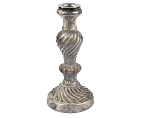 DEKORACYJNY ŚWIECZNIK Barok Old Antic 2 Styl Vintage Belldeco