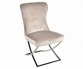 Glamour Krzesło 1 Nude Belldeco