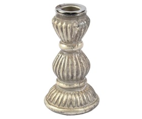 DEKORACYJNY ŚWIECZNIK Barok Old Antic 1 Styl Vintage Belldeco